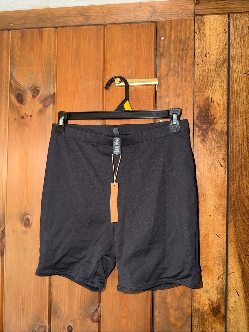 SKIMS Black Athletic Performance Shorts